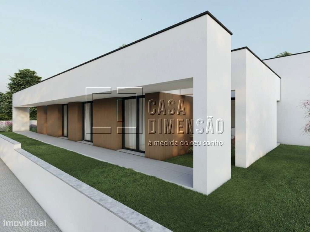 Moradia Térrea isolada de Arquitectura Moderna de tipologia T4 na z...-8