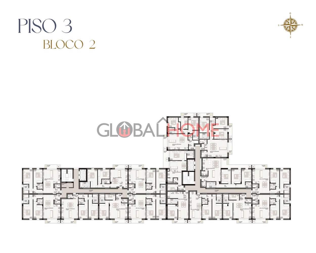 Apartamentos T2 – Empreendimento Oporto Plaza-25