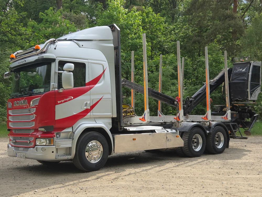 Scania  scania do drewna 2016