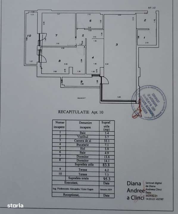 Apartament 3 camere Belize Residence-13