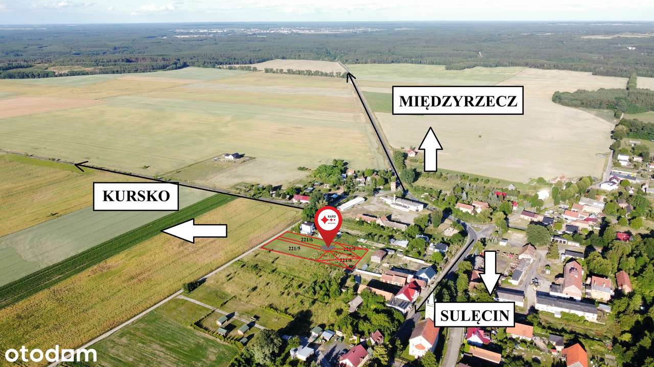 Atrakcyjnie położone działki z warunkami zabudowy-1