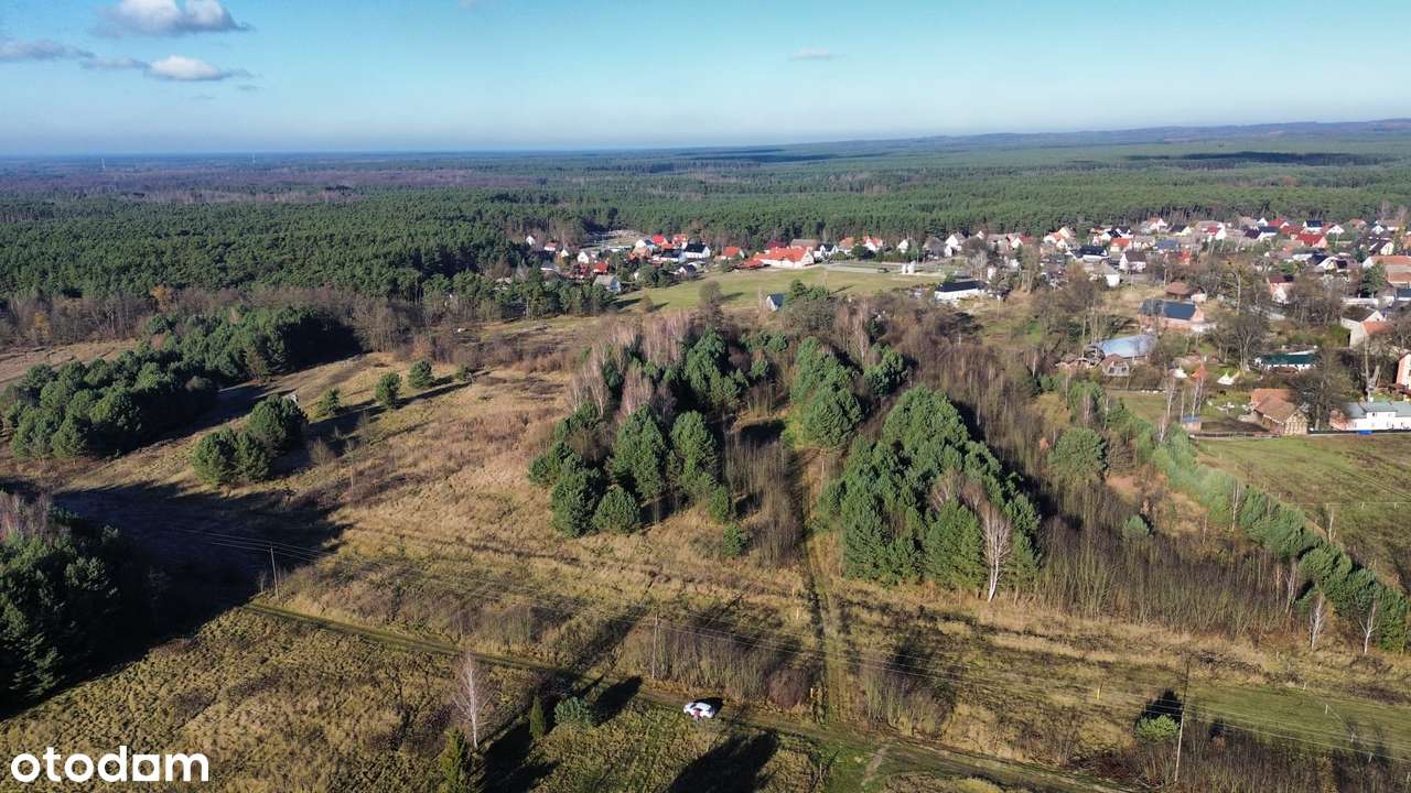 Działka pod zabudowę mieszkaniową w okolicy Lasów !-9