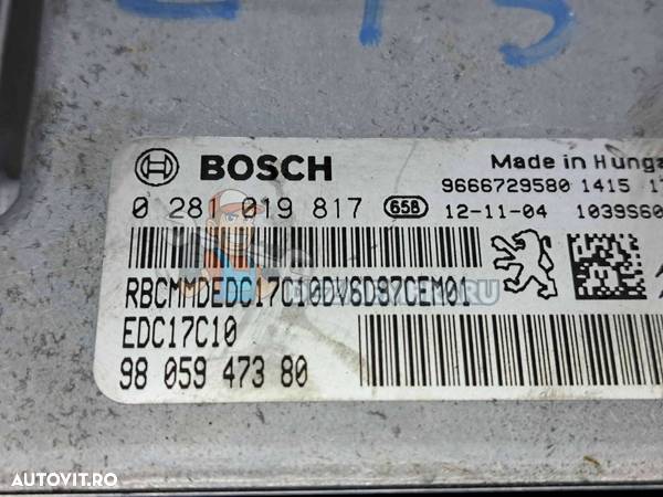 Calculator motor ECU Peugeot 308 [Fabr 2007-2013] 9805947380 1.6 HDI DV6D 68KW 92CP - 2