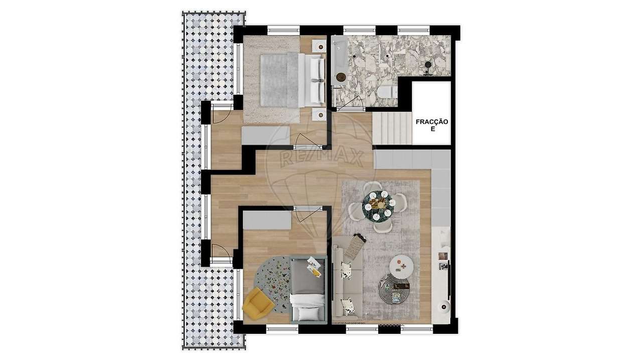 Apartamento T2 para venda - Grande imagem: 3/6