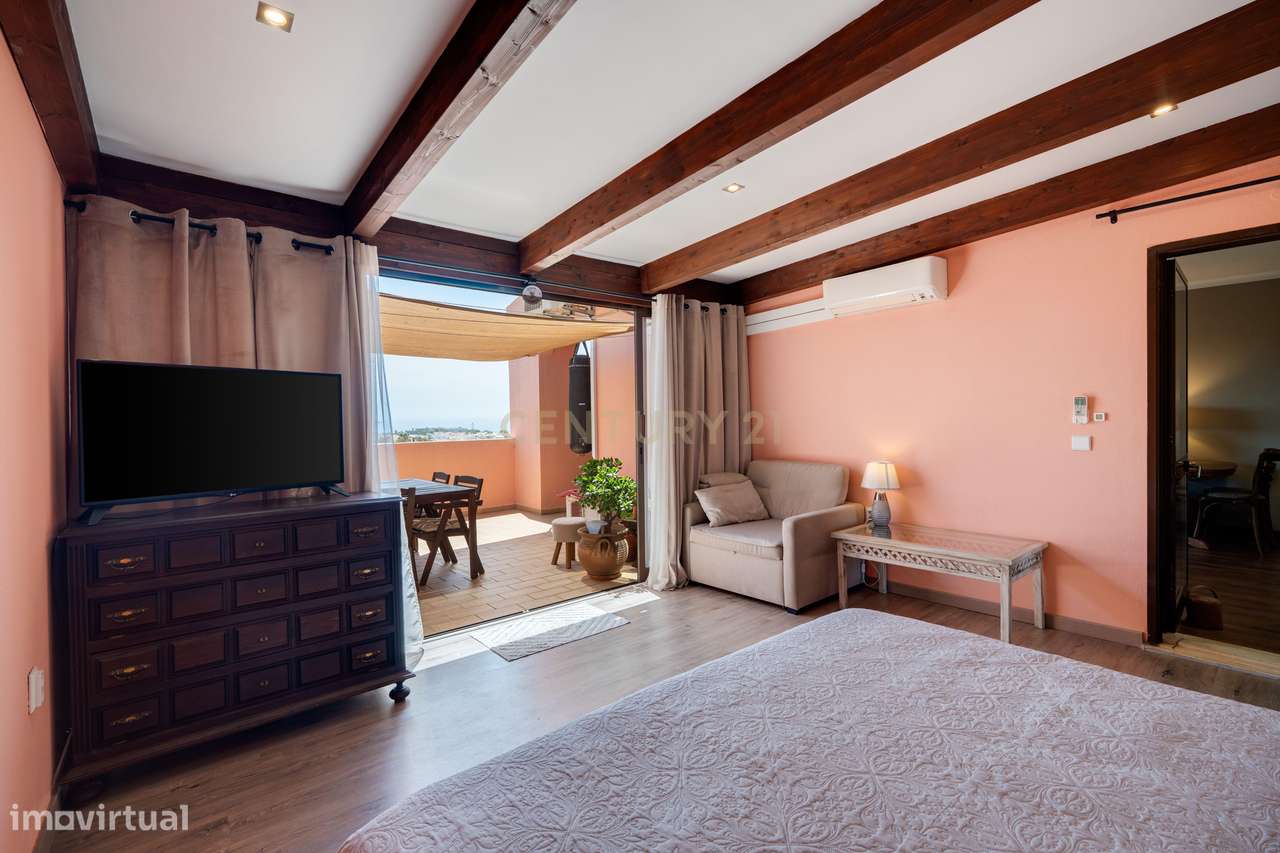 Apartamento Duplex com dois quartos e Vista Mar  em Albufeira-8
