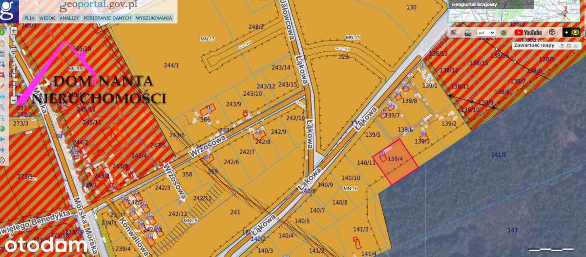 Działka nad morzem, przy lesie z domem-8