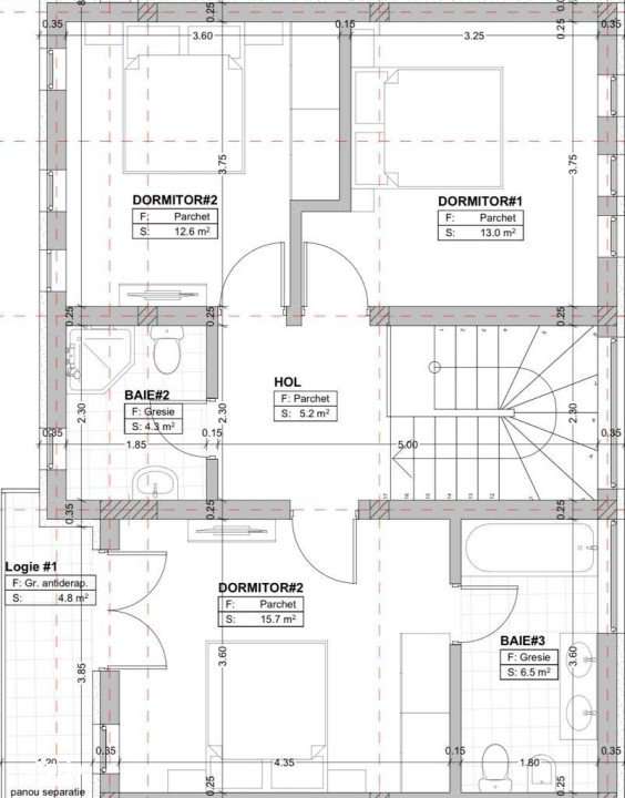 Casa cuplata 4 camere, 114 mp, 100 mp teren, zona Terra - Imagine principală: 3/3