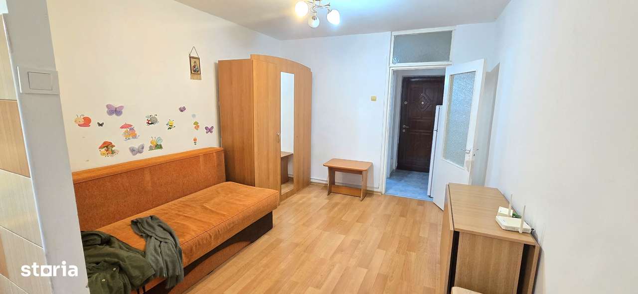 Garsoniera libera, etaj 2, mobilata Alexandru - Zimbru, scara renovata-5