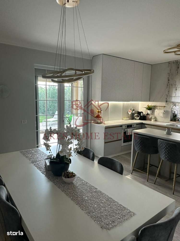 Casa in stil mediteranean, ultrafinisată 5 camere, 3 bai + curte.-19