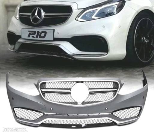 PARA-CHOQUES FRONTAL PARA MERCEDES CLASSE E W212 13-16 LOOK AMG E63 PDC - 1