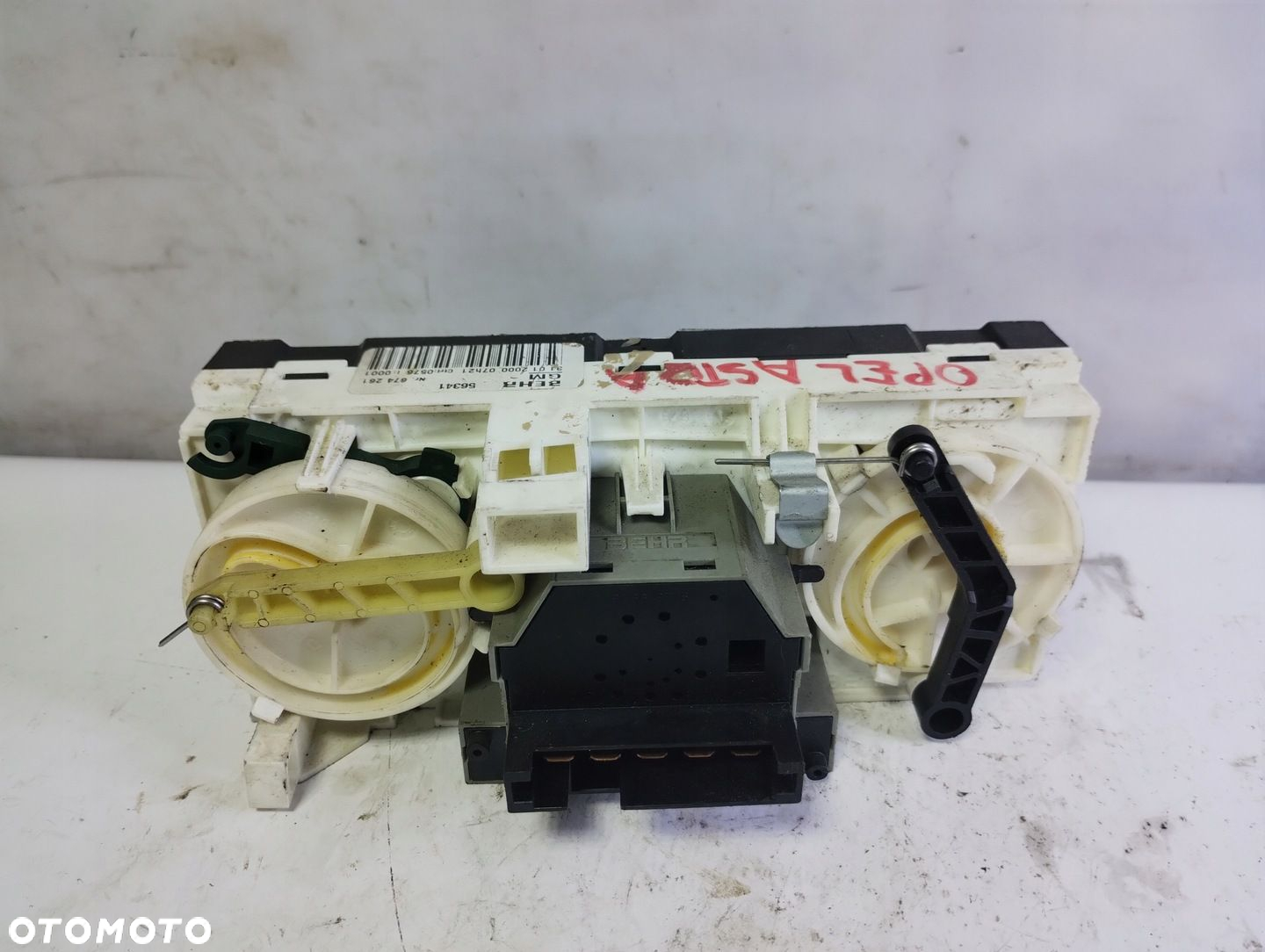 OPEL ASTRA PANEL NAWIEWU 31012000 - 6