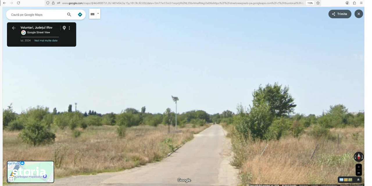 Teren intravilan Pipera - Voluntari 1254 mp (Proprietar)- Negociabil - Imagine principală: 2/2