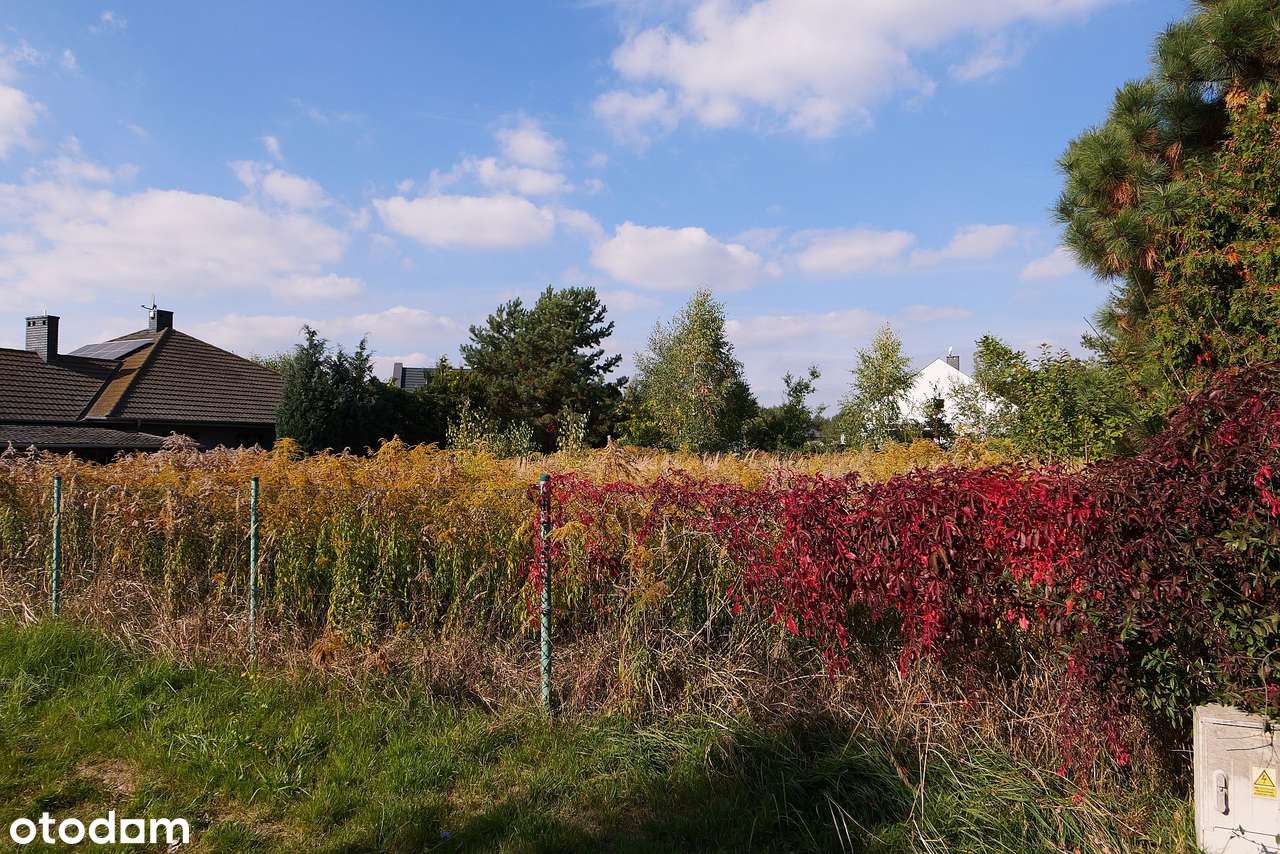 Kamionki, ul. Topolowa, działka 1000m2, MPZP-5