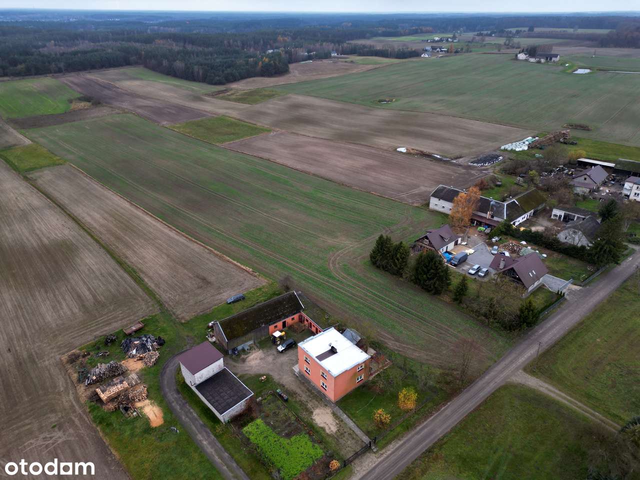 Działka budowlana Borzechowo 1030 m2 - BLISKO JEZIORA-3