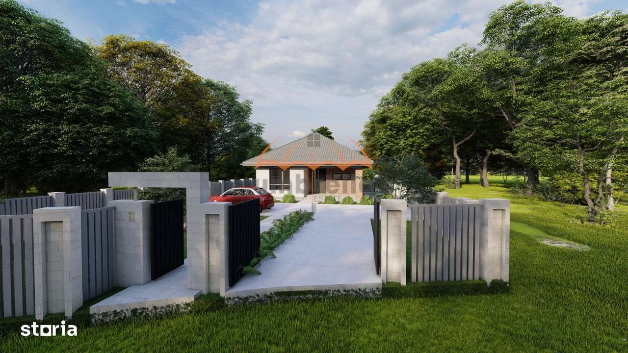 teren intravilan cu Autorizatie de constructie 1.400m² in Livada-Iclod-2