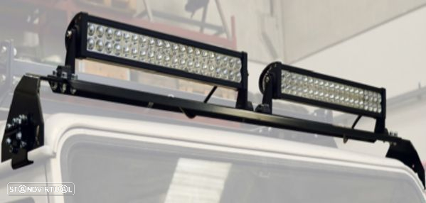 Suporte de Barras de Led / Faróis Auxiliares Raptor 4×4 Patrol 260/ Y60 / Y61 - 2