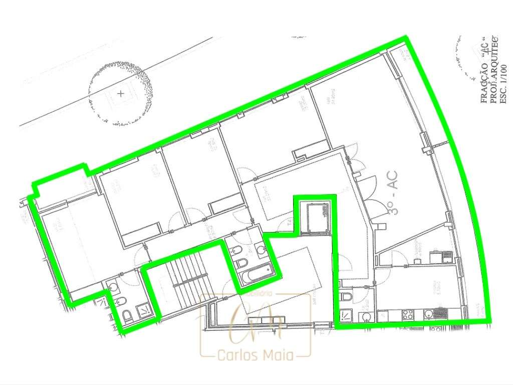 T4 no último piso em Montgeron - Póvoa de Varzim (2 apartamentos un...-29