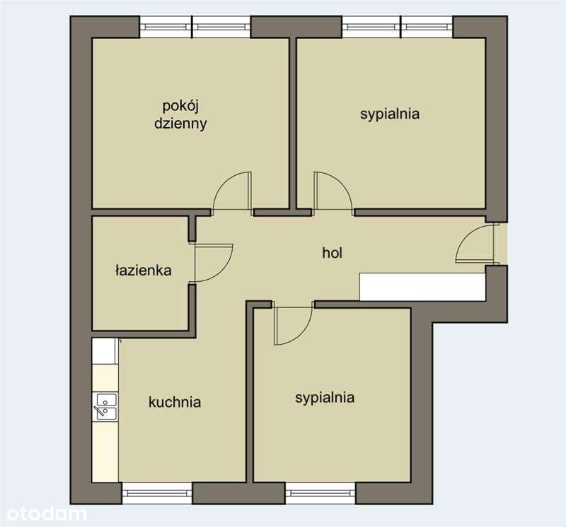 Apartament 3 pok,w Sopocie obok Monte Cassino-4