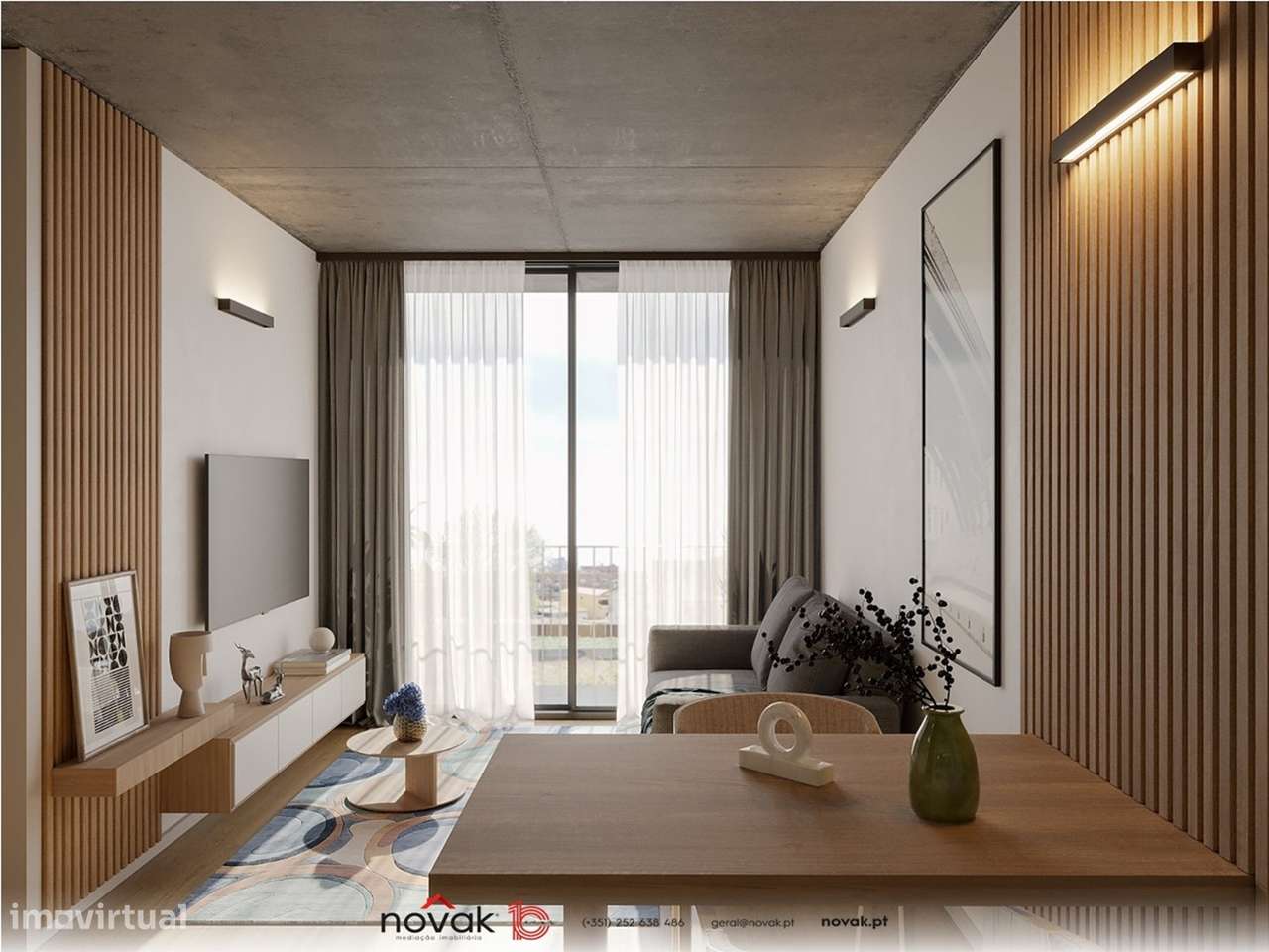 Apartamento T2 NOVO em Vila do conde - Grande imagem: 3/14