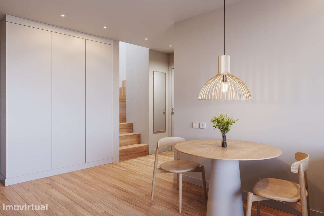 Apartamento T1+1 com terraço Matosinhos Sul-16