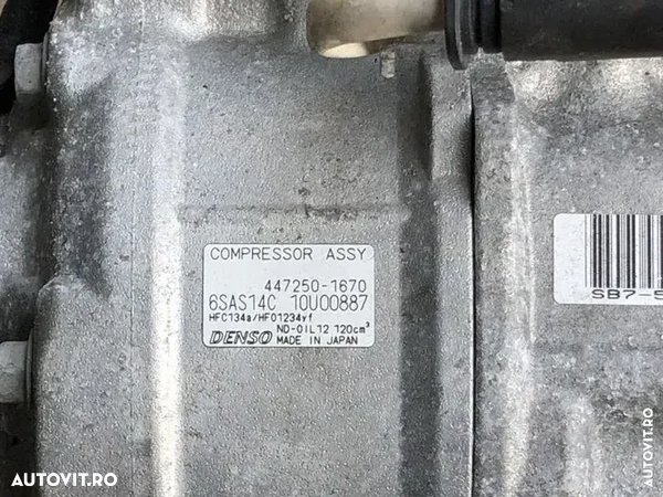 Compresor AC Mercedes W 246 B Class 117 CLA A0008303502 Climă freon - 4