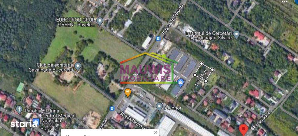 Oferta teren ieftin 2000 mp, intravilan, in Voluntari strada  Galata - Imagine principală: 1/5