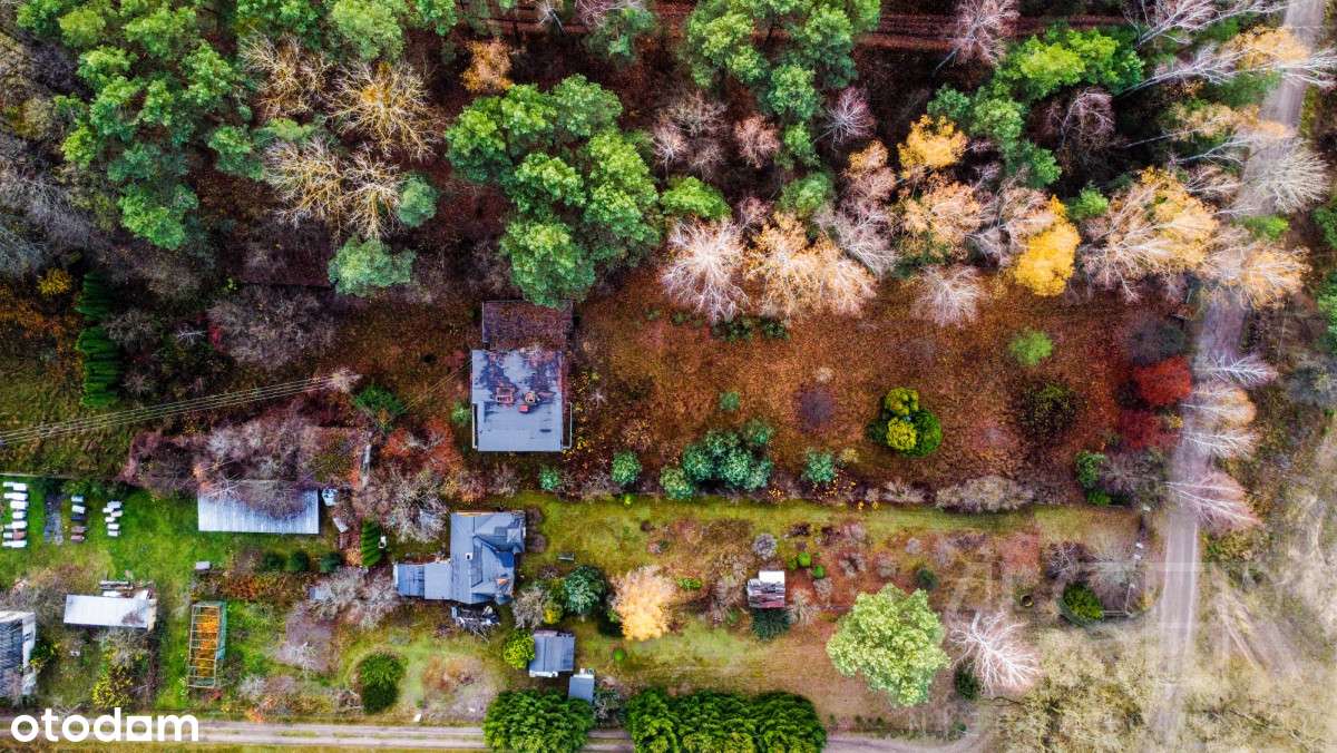 Dom z lat 70 z garażem | 5500 mkw działki-2