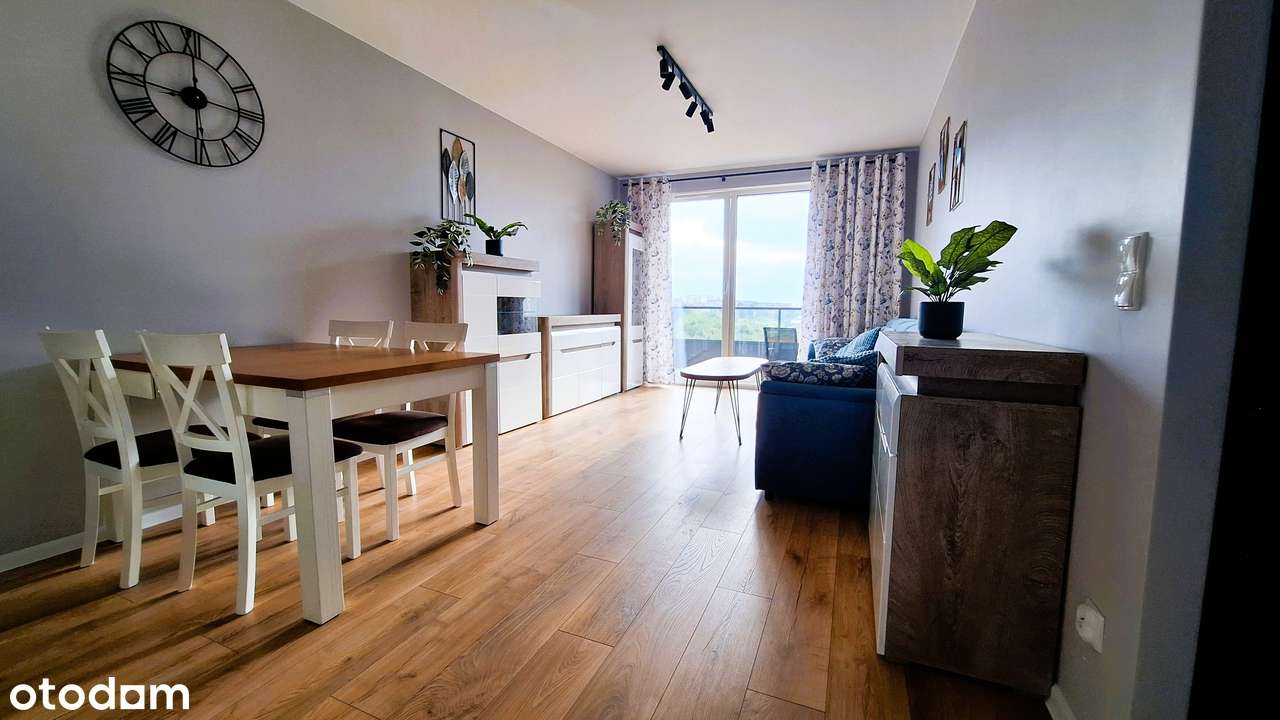 Komfortowe 3 pokoje 55m², balkon, garaż podziemny – Gdańsk, Ptasia