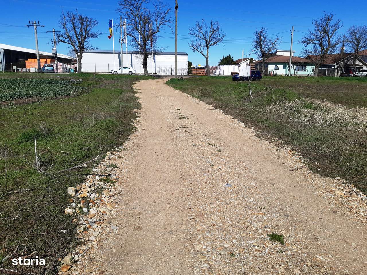 TEREN pt casa intravilan cu PUZ 620 mp in SANTANDREI la sosea asfalta - Imagine principală: 1/12