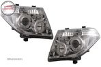 Faruri Angel Eyes Nissan Navara D40 (2004-2009) Pathfinder R51 (2005-2008) Crom- livrare gratuita - 12