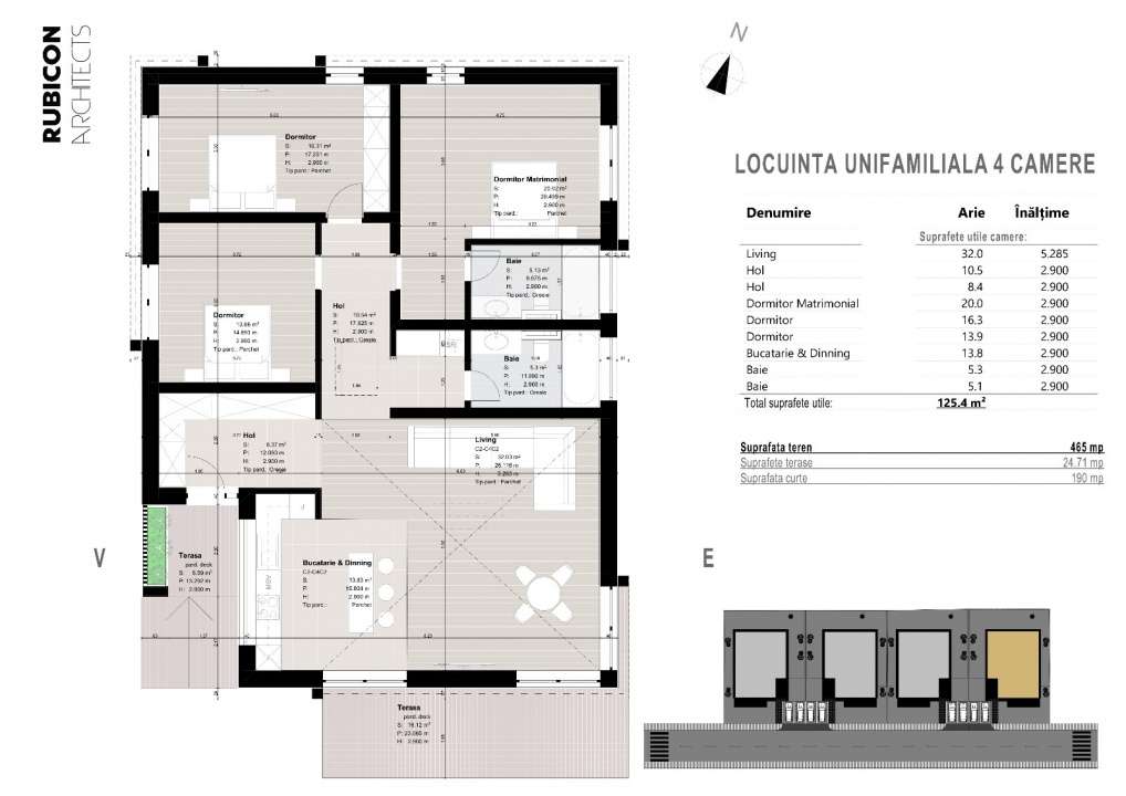 Direct Dezvoltator | 0% Comision | Case pe un singur nivel | Utilitati-6