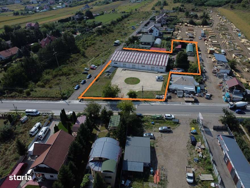 Hala Hemeiusi 900 mp 3000 mp Curte plus Casa Birouri de Inchiriat - Imagine principală: 1/20