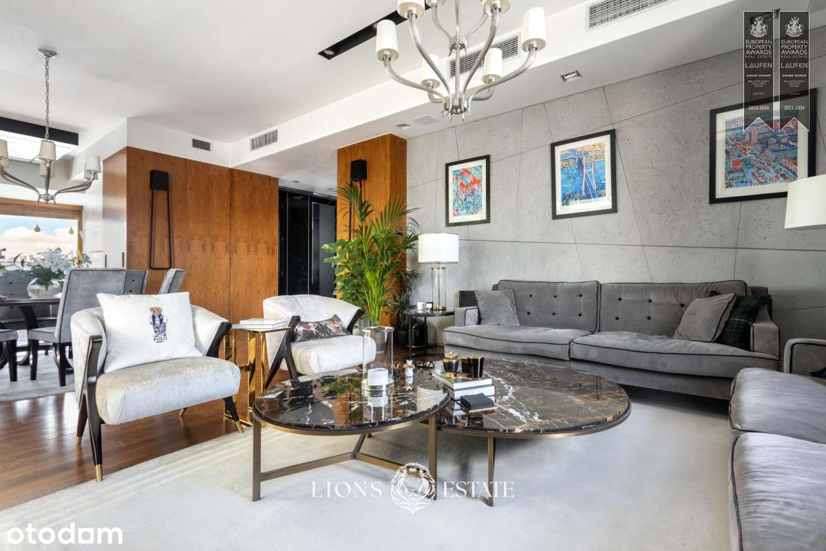 Penthouse 134 m² z tarasami w sercu Wilanowa - Pełny obrazek: 5/20