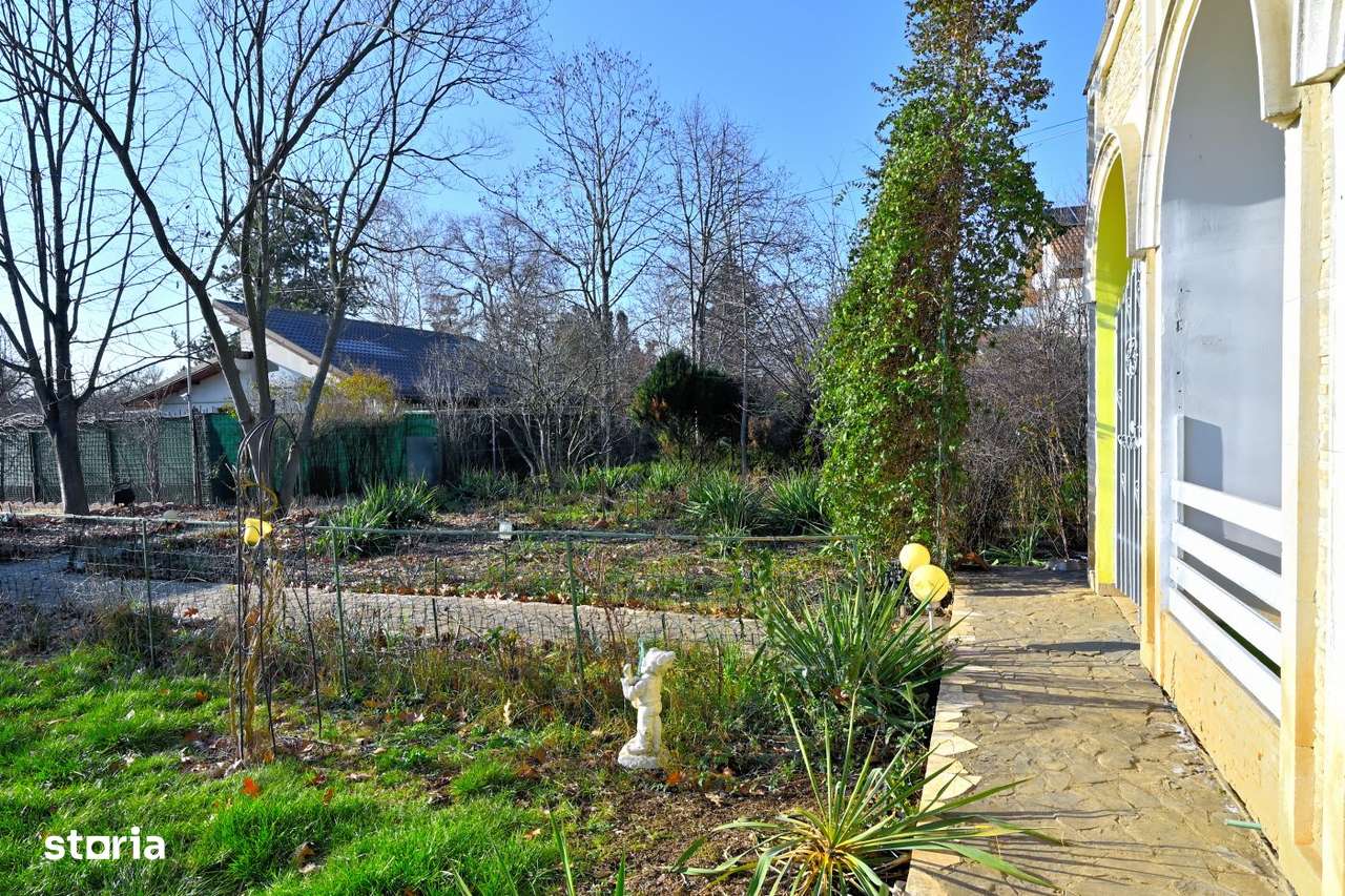 Vanzare vila 6 camere 316mp + garaj + teren 1490mp Centru Snagov ILFOV-5