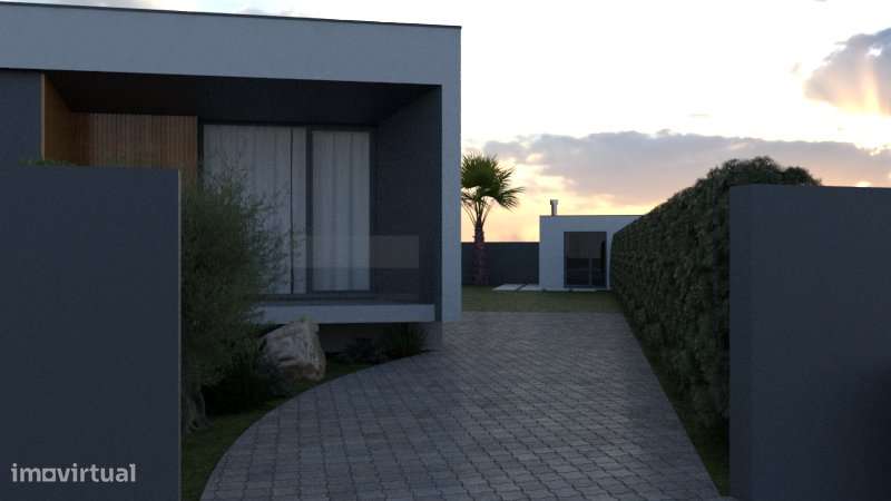 Moradia Térrea T3 com Piscina no centro de Alfena-7