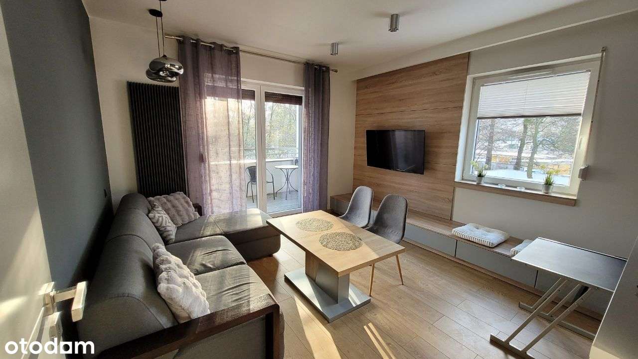 Komfortowe Mieszkanie 40m2 z Balkonem, Parkingiem