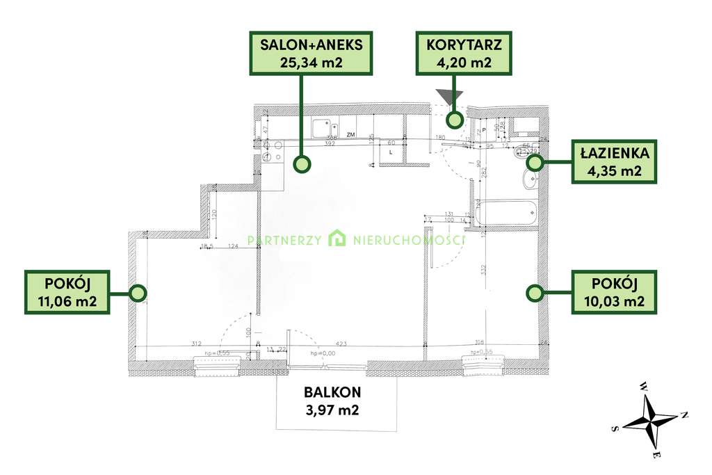 3 pokoje z balkonem | blok 2019r | m.postojowe-15