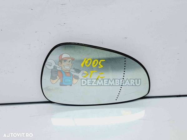 Sticla oglinda stanga Ford Fiesta 6 [Fabr 2008-2019] OEM 1.25 Benz 60KW 80CP - 3