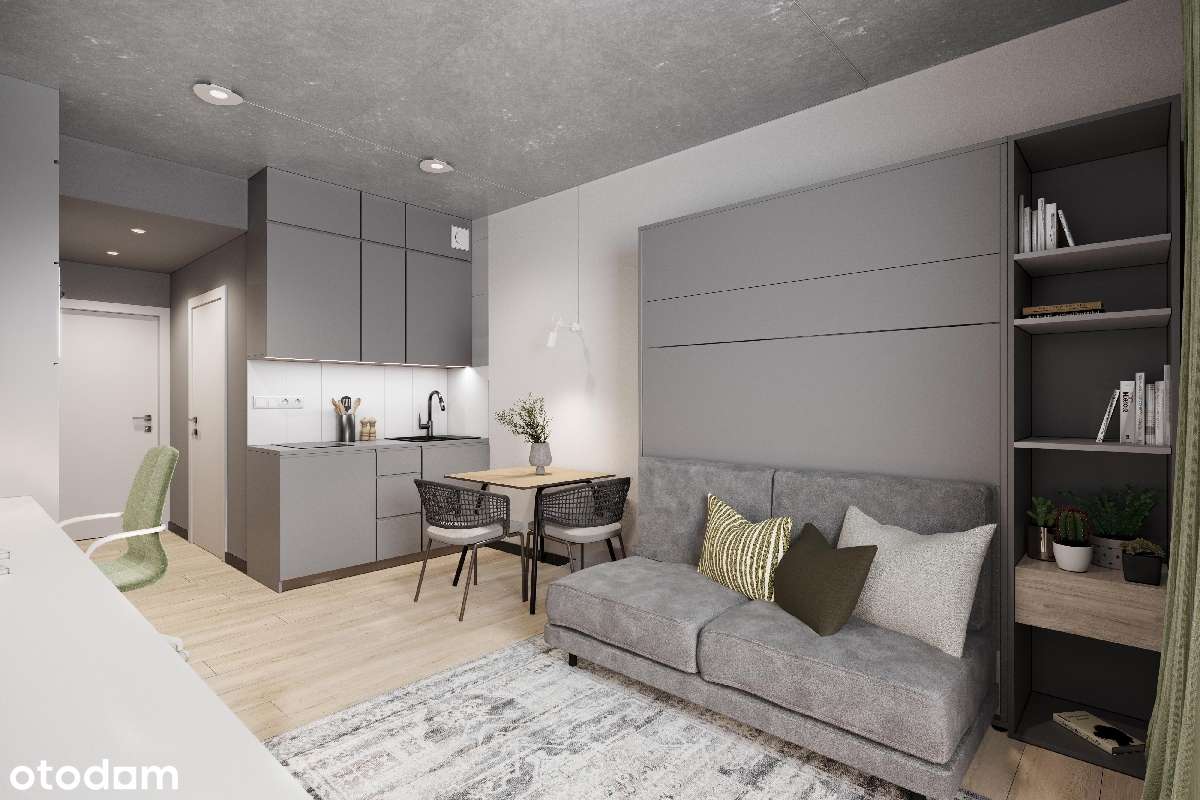Nowe studio 21m2 pod klucz inwestycyjnie lub dla siebie 0% Prowizji-2