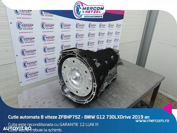 Cutie viteze automata BMW G12 730 Diesel XDrive 2019 an cod: GA8HP75 Z - 3