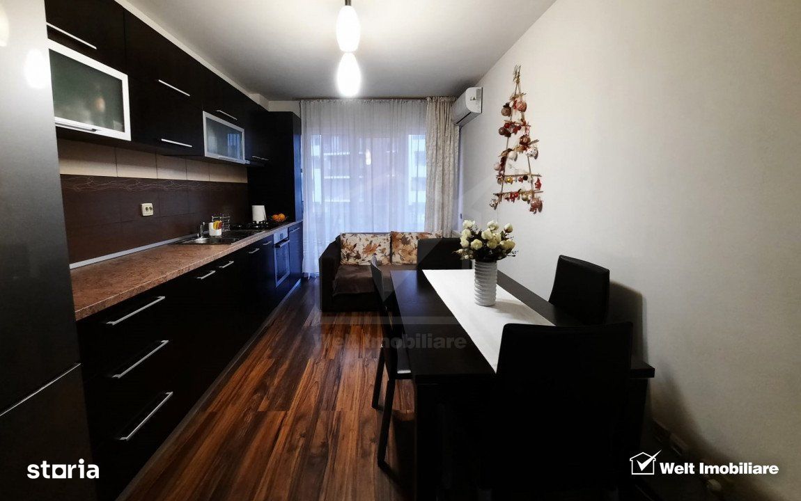 Apartament finisat, 3 camere in imobil nou, zona Edgar Quinet, Manastu