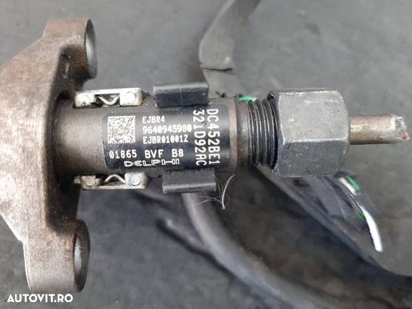 injector delphi 1.4 hdi citroen c3 9640945980 - 3