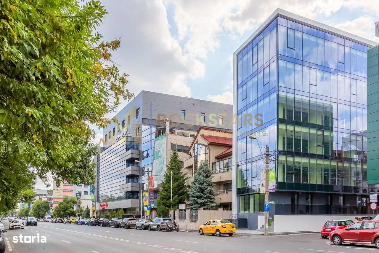 Cladire de birouri complet inchiriata | Nicolae Caranfil | Randament n-0