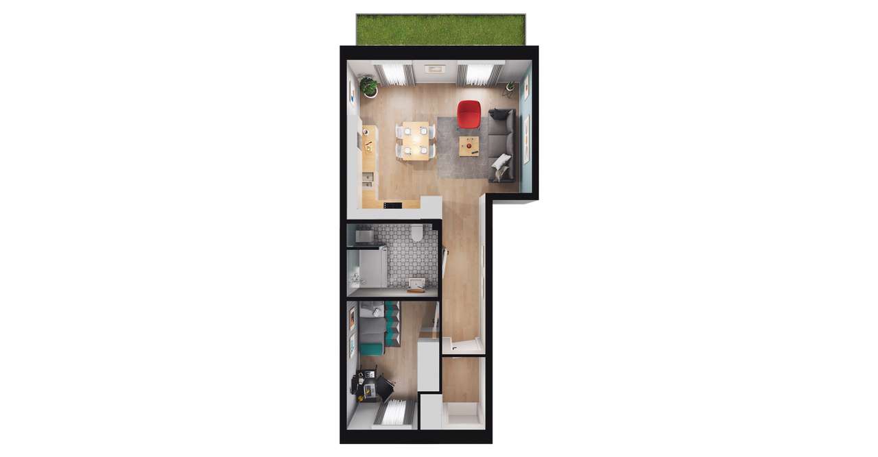 Kowalove | Cicha okolica, balkon | C11 - Pełny obrazek: 3/7