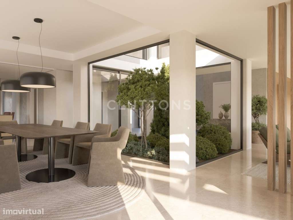 Moradia T4+1 contemporânea com piscina e jardim em Birre, Cascais-8