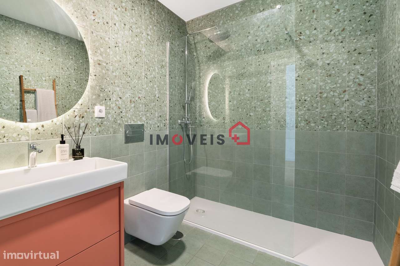 Apartamento T1 novo - centro histórico de Leiria - Grande imagem: 4/6
