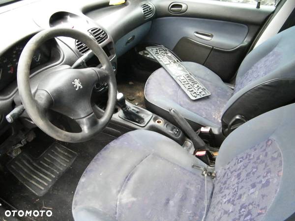 Peugeot 206 (1999r.) 1.4 BG [55KW/75KM]. Cały Na Części (Wszystkie) - 7