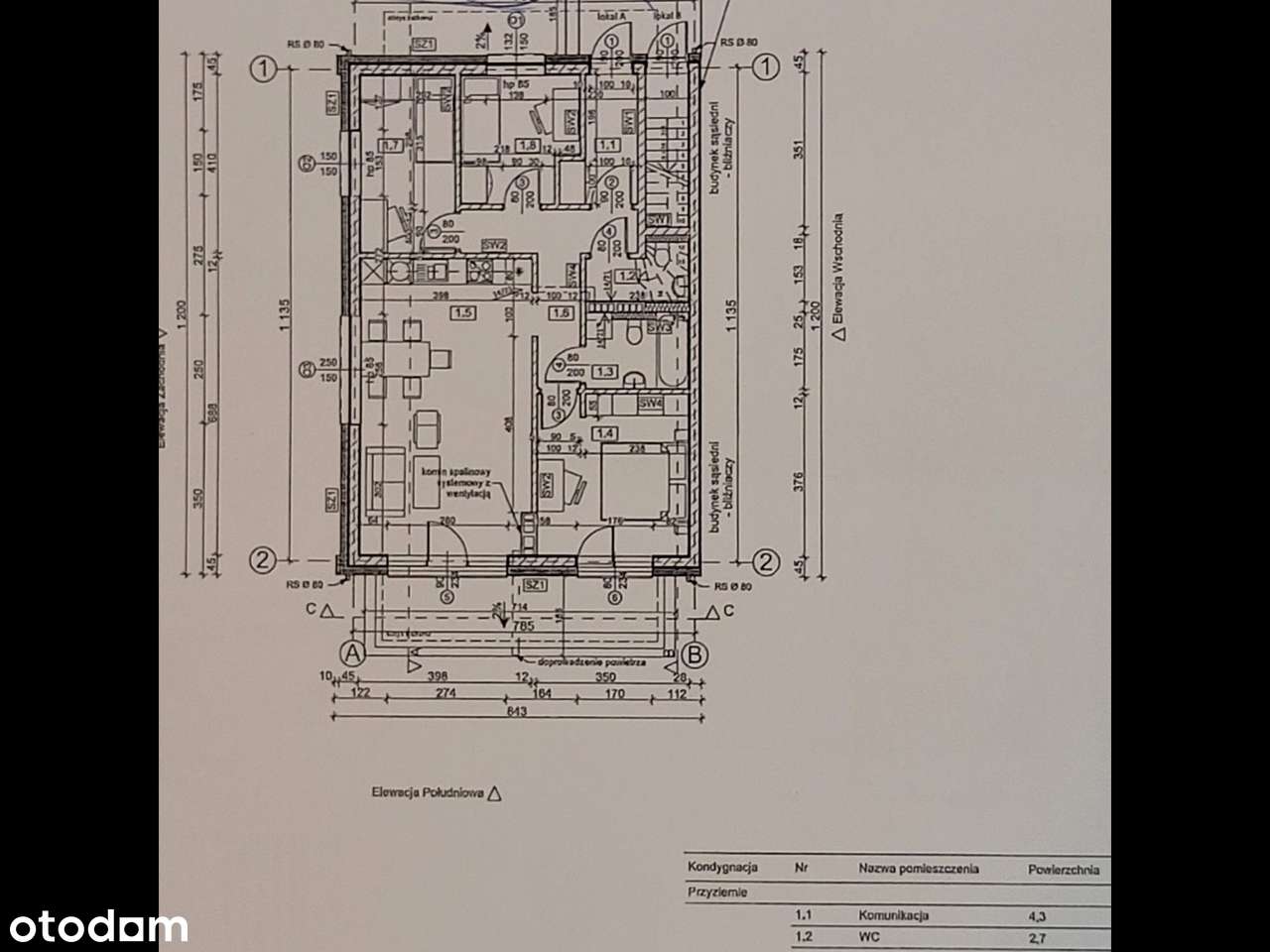 Mieszkanie 4 pokojowe w budynku dwurodzinnym-1