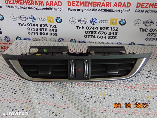 Grile ventilatie bord duble Alfa Romeo Stelvio 2015-2023 grile aerisire aer caldura clima dezmmebrez buton avarii - 1