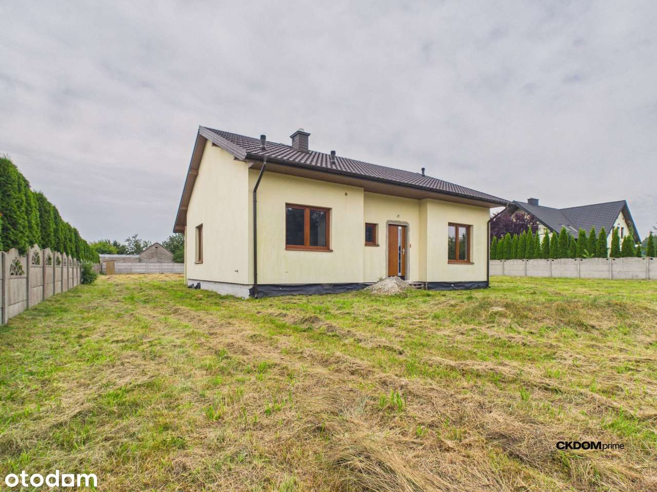 Nowy dom parterowy 98m2 Krajno-Parcele działka 24a